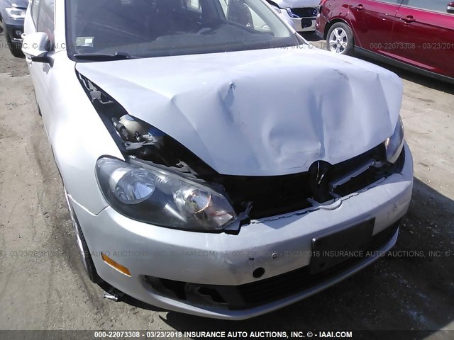 3VWPX7AJ3BM602401 - 2011 VOLKSWAGEN JETTA S/SE SILVER photo 6