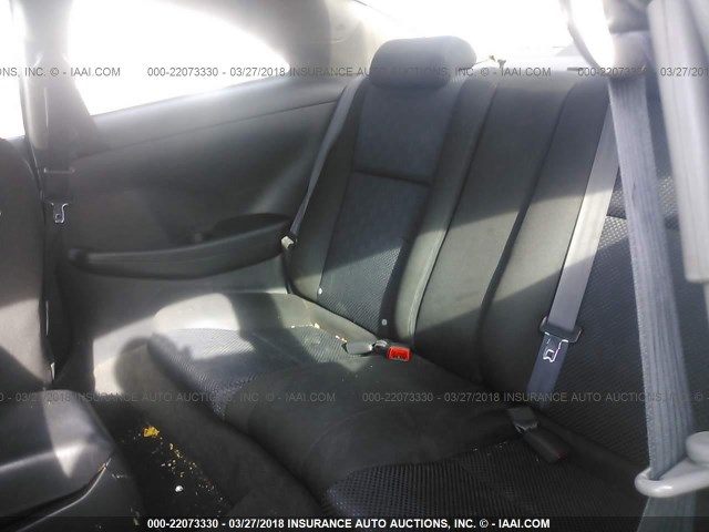 4T1CE30P17U754276 - 2007 TOYOTA CAMRY SOLARA SE/SLE ნაცრისფერი ფოტო 8