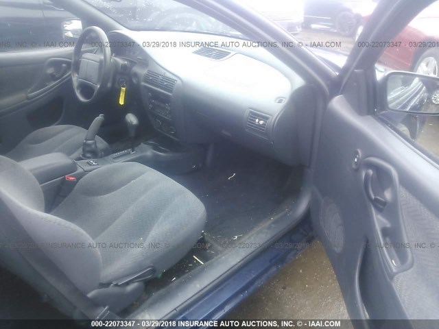 1G1JS124527248266 - 2002 CHEVROLET CAVALIER LS 蓝色 照片 5