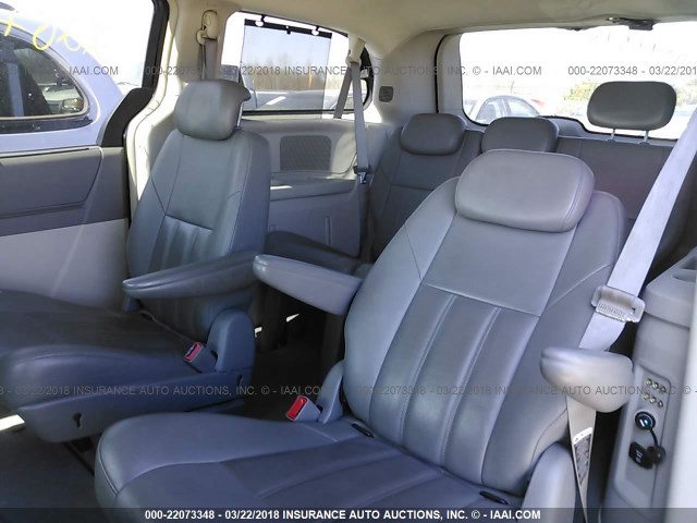 2A8HR54P18R782056 - 2008 CHRYSLER TOWN & COUNTRY TOURING Navy photo 8