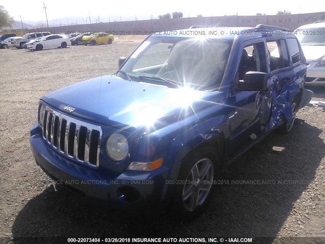 1J4FT28B19D114107 - 2009 JEEP PATRIOT SPORT BLUE photo 2