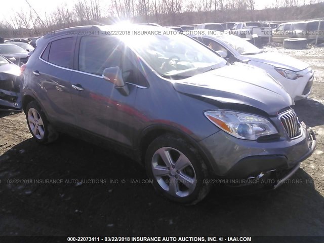 KL4CJFSB5FB044448 - 2015 BUICK ENCORE CONVENIENCE GRAY photo 1