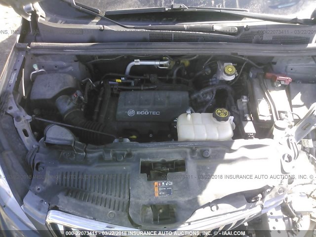 KL4CJFSB5FB044448 - 2015 BUICK ENCORE CONVENIENCE Сұр фото 10