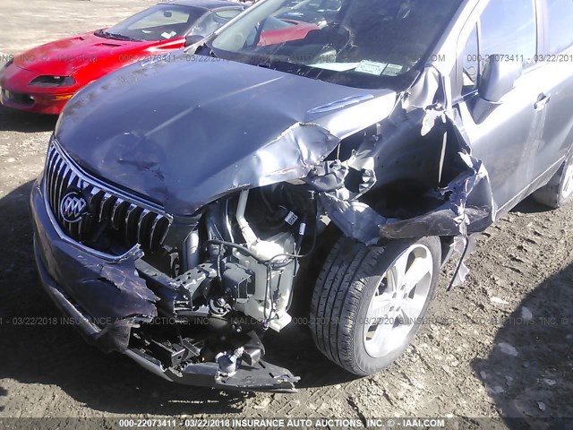 KL4CJFSB5FB044448 - 2015 BUICK ENCORE CONVENIENCE Сұр фото 6