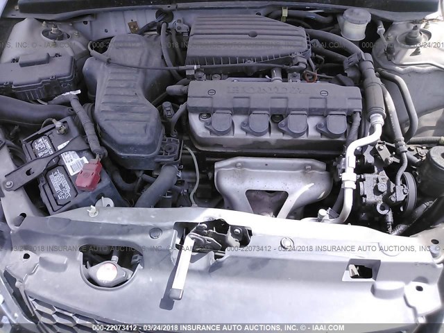 1HGEM22195L079770 - 2005 HONDA CIVIC DX VP Gümüş foto 10