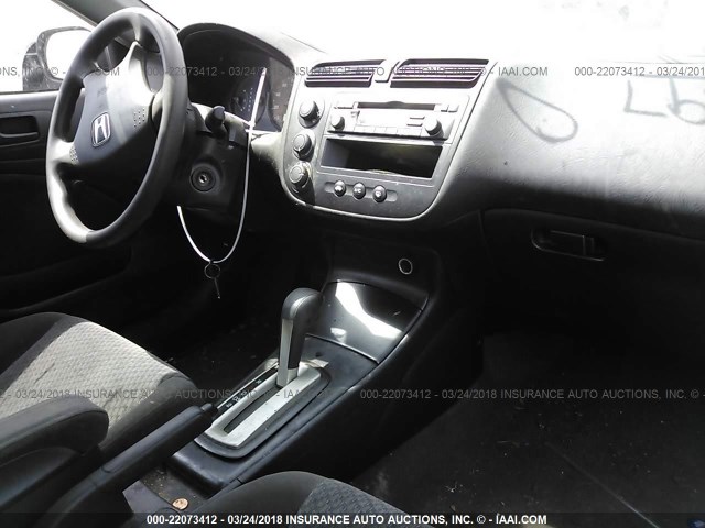 1HGEM22195L079770 - 2005 HONDA CIVIC DX VP Gümüş foto 5