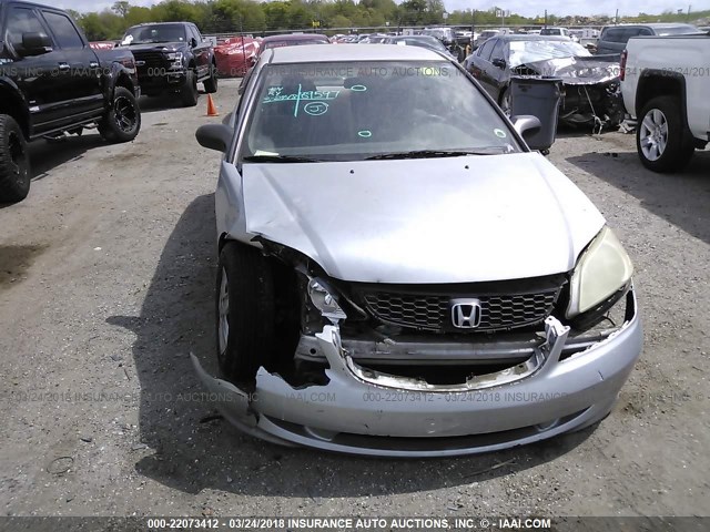 1HGEM22195L079770 - 2005 HONDA CIVIC DX VP Gümüş foto 6