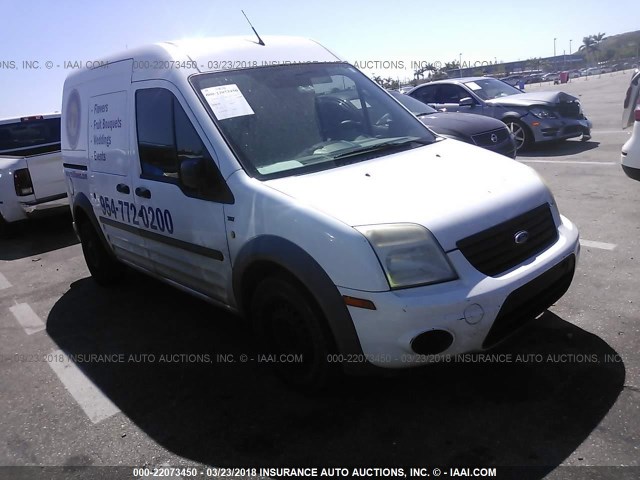 NM0LS7BN7BT063331 - 2011 FORD TRANSIT CONNECT XLT WHITE photo 1