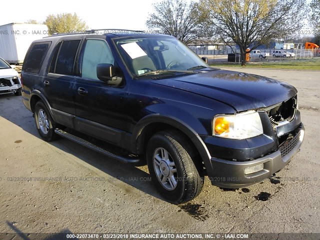 1FMPU16L94LA47926 - 2004 FORD EXPEDITION XLT ლურჯი ფოტო 1