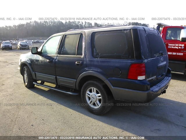 1FMPU16L94LA47926 - 2004 FORD EXPEDITION XLT ლურჯი ფოტო 3