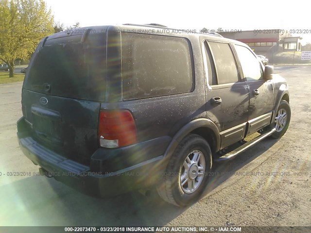 1FMPU16L94LA47926 - 2004 FORD EXPEDITION XLT ლურჯი ფოტო 4
