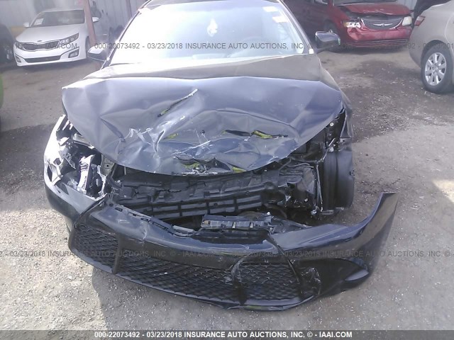 4T1BF1FK9GU546512 - 2016 TOYOTA CAMRY LE/XLE/SE/XSE Schwarz Foto 6