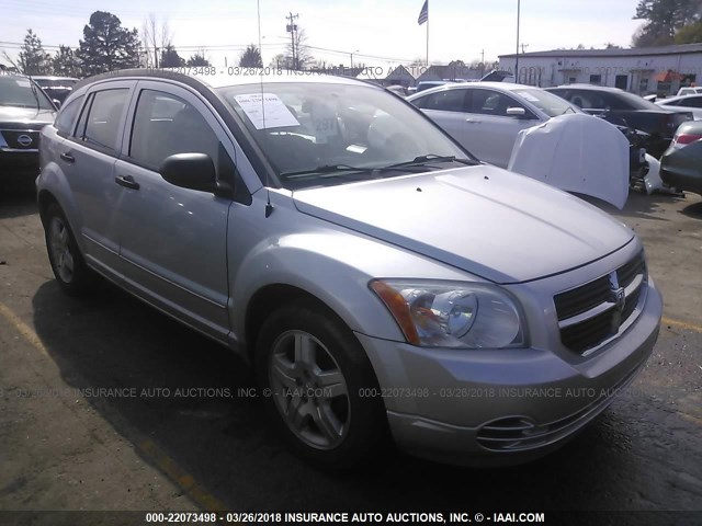 1B3HB48B77D312749 - 2007 DODGE CALIBER SXT SILVER photo 1