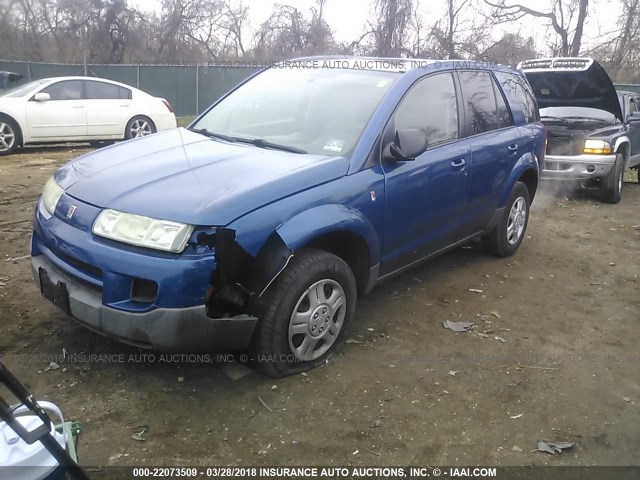 5GZCZ33D25S827561 - 2005 SATURN VUE BLUE photo 2