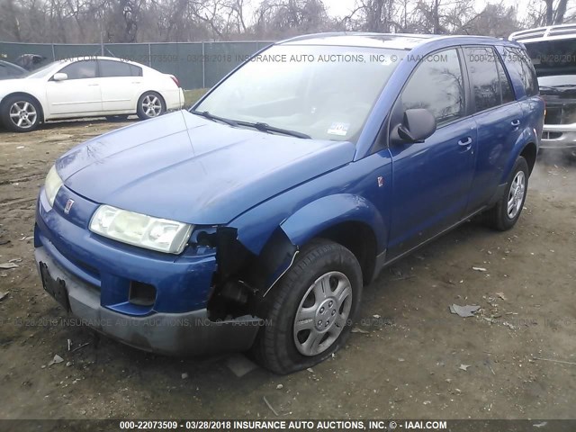 5GZCZ33D25S827561 - 2005 SATURN VUE BLUE photo 6