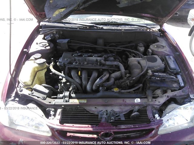 1NXBR18E0YZ309472 - 2000 TOYOTA COROLLA VE/CE/LE 勃艮第红 照片 10