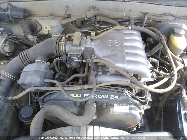 5TEGN92N63Z235651 - 2003 TOYOTA TACOMA DOUBLE CAB PRERUNNER SILVER photo 10