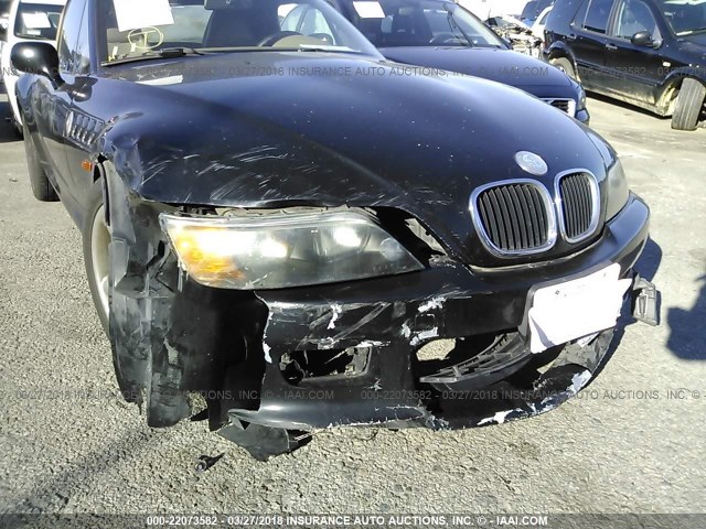 4USCJ3334WLG20291 - 1998 BMW Z3 2.8 BLACK photo 6