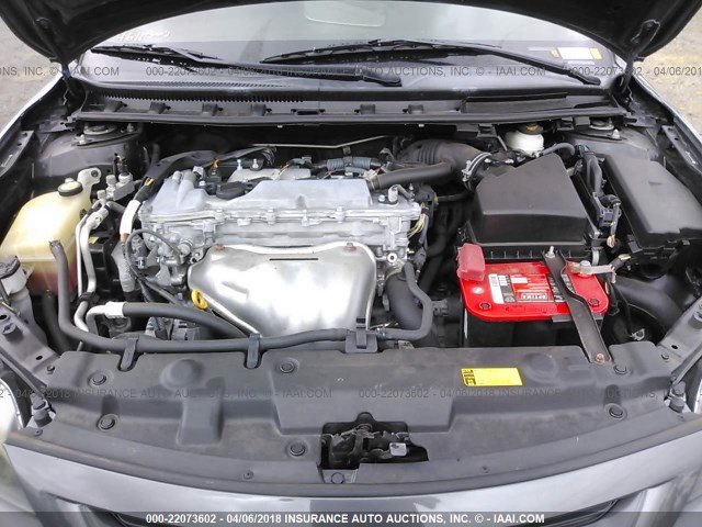 JTKJF5C73C3032753 - 2012 TOYOTA SCION TC 灰色 照片 10