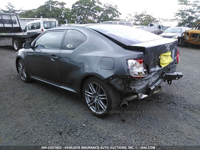 JTKJF5C73C3032753 - 2012 TOYOTA SCION TC 灰色 照片 3