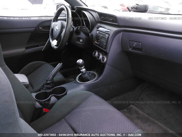 JTKJF5C73C3032753 - 2012 TOYOTA SCION TC 灰色 照片 5
