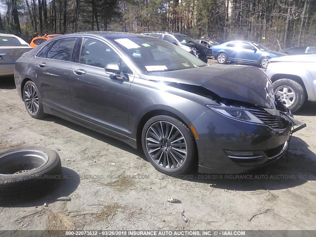 3LN6L2LU3GR624442 - 2016 LINCOLN MKZ HYBRID GRAY photo 1