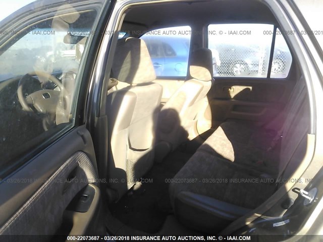 SHSRD78474U229741 - 2004 HONDA CR-V LX CREAM photo 8