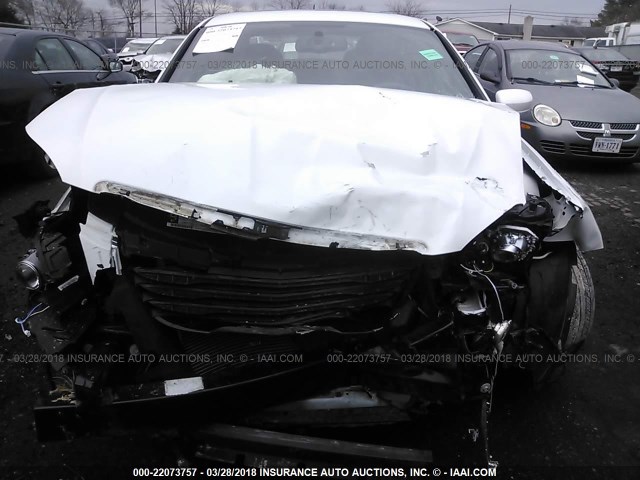 1C3CCBCG9DN702114 - 2013 CHRYSLER 200 LIMITED WHITE photo 6