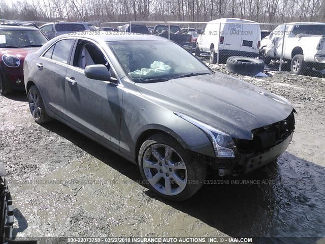 1G6AG5RX1G0179434 - 2016 CADILLAC ATS GRAY photo 1