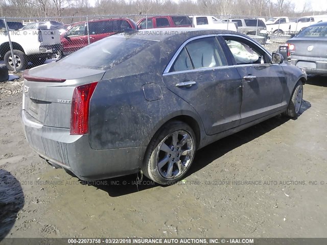 1G6AG5RX1G0179434 - 2016 CADILLAC ATS GRAY photo 4