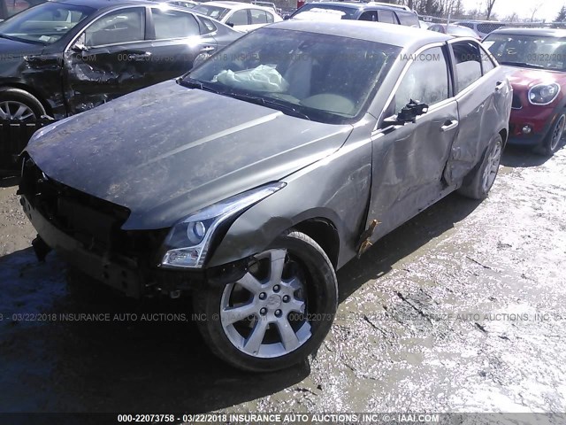 1G6AG5RX1G0179434 - 2016 CADILLAC ATS GRAY photo 6