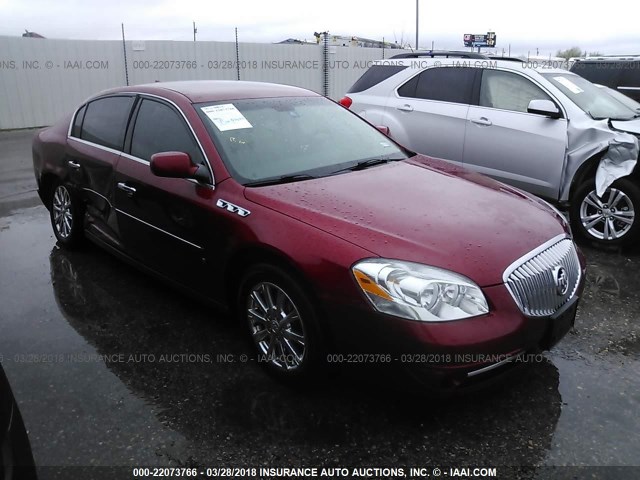 1G4HC5EM9AU112479 - 2010 BUICK LUCERNE CXL RED photo 1