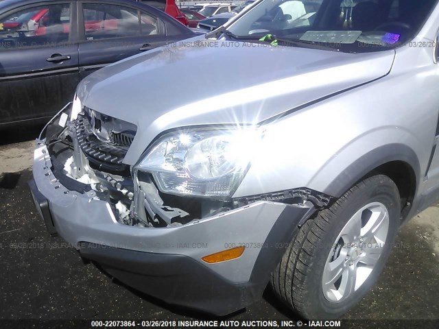 3GNAL2EK4ES654377 - 2014 CHEVROLET CAPTIVA LS 银色 照片 6