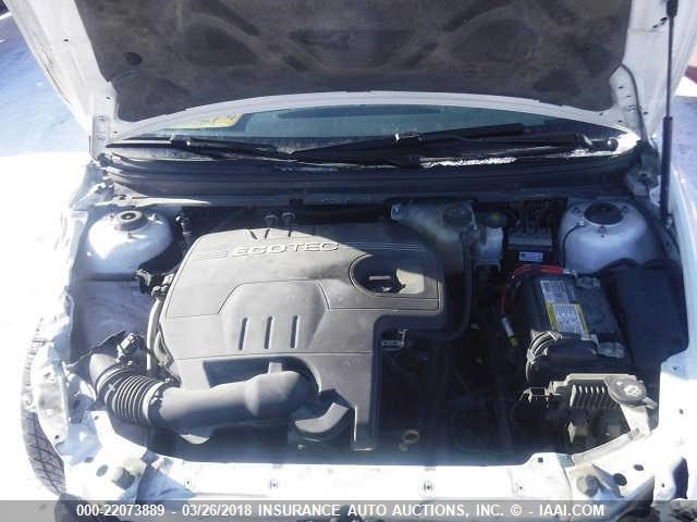 1G1ZE5EB1AF103144 - 2010 CHEVROLET MALIBU LTZ 白色 照片 10