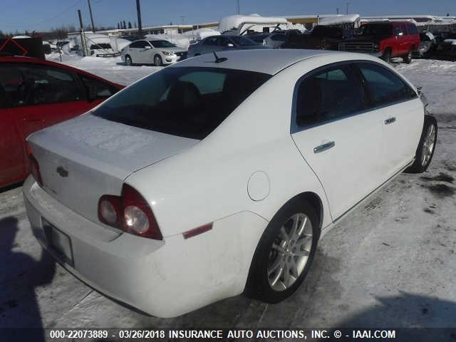 1G1ZE5EB1AF103144 - 2010 CHEVROLET MALIBU LTZ 白色 照片 4