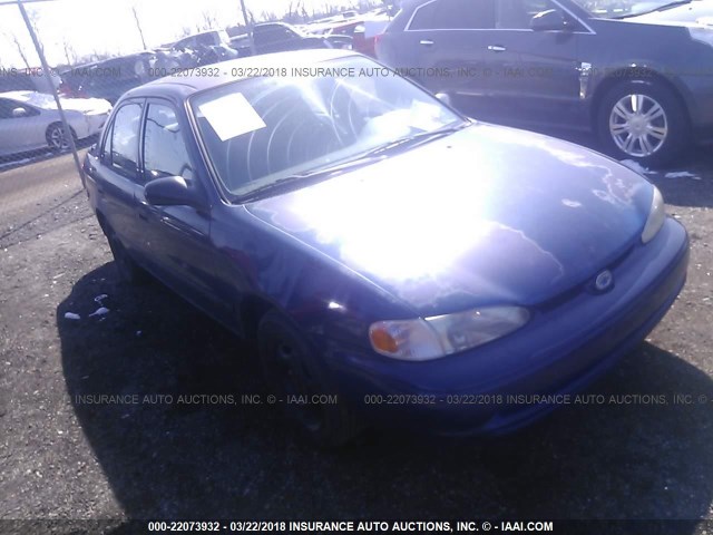 1Y1SK5288WZ421502 - 1998 CHEVROLET GEO PRIZM LSI BLUE photo 1