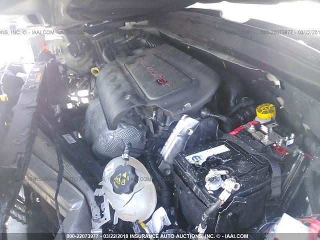 ZACCJBAB5HPE44261 - 2017 JEEP RENEGADE SPORT Արծաթագույն լուսանկար 10