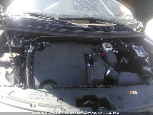 1FM5K7F85HGC69146 - 2017 FORD EXPLORER LIMITED 灰色 照片 10