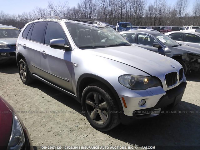 5UXFE43568L001527 - 2008 BMW X5 3.0I SILVER photo 1