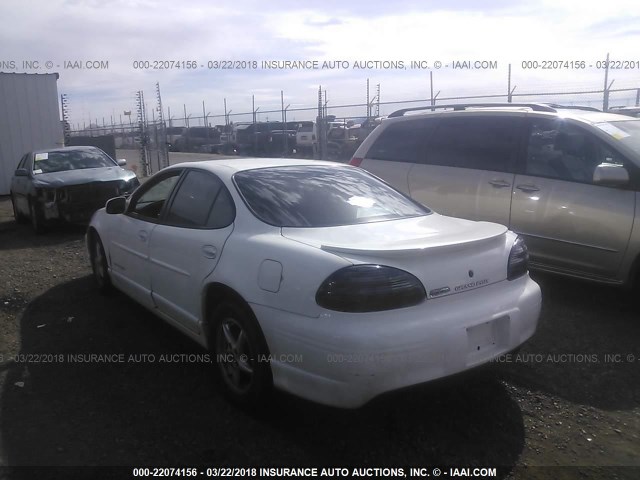 1G2WP52K12F200617 - 2002 PONTIAC GRAND PRIX GT WHITE photo 3