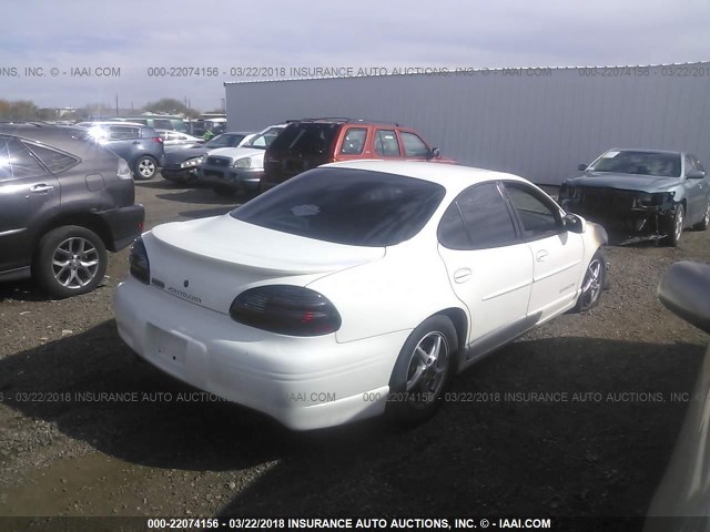 1G2WP52K12F200617 - 2002 PONTIAC GRAND PRIX GT WHITE photo 4