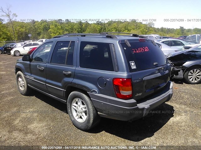 1J4GX48S34C324579 - 2004 JEEP GRAND CHEROKEE LAREDO/COLUMBIA/FREEDOM 蓝色 照片 3