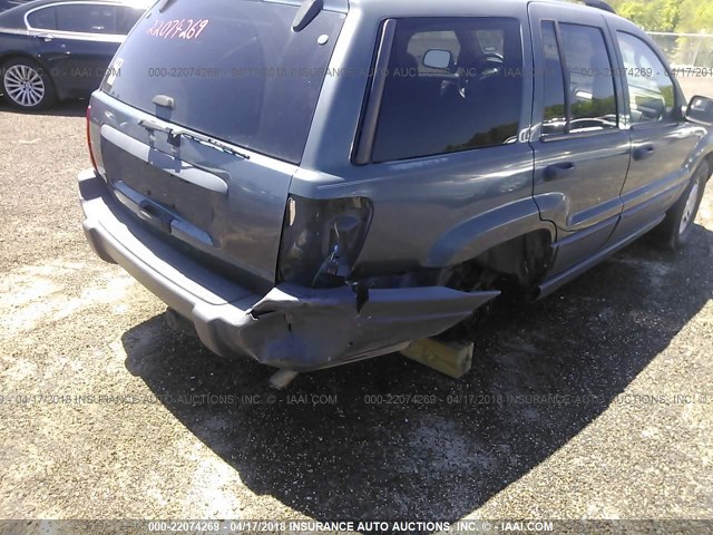 1J4GX48S34C324579 - 2004 JEEP GRAND CHEROKEE LAREDO/COLUMBIA/FREEDOM 蓝色 照片 6