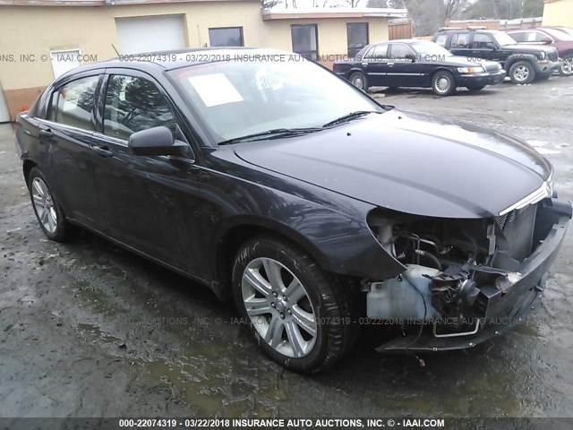 1C3CC5FV3AN158636 - 2010 CHRYSLER SEBRING LIMITED BLACK photo 1