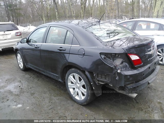 1C3CC5FV3AN158636 - 2010 CHRYSLER SEBRING LIMITED BLACK photo 3