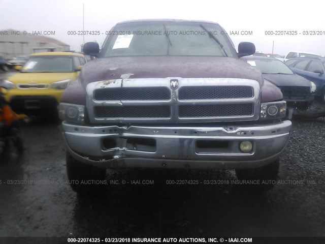 1B7KF23641J200698 - 2001 DODGE RAM 2500 RED photo 6