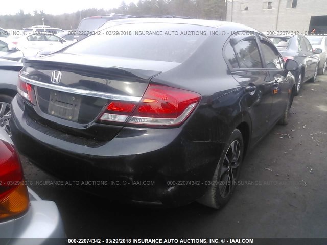 2HGFB2F92DH550776 - 2013 HONDA CIVIC EXL Qara foto 4