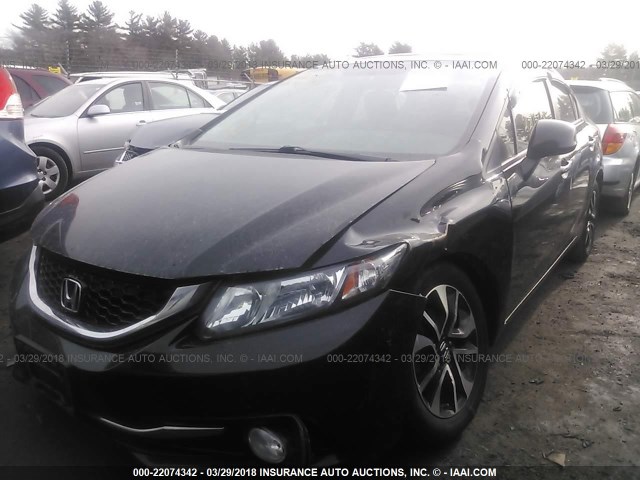 2HGFB2F92DH550776 - 2013 HONDA CIVIC EXL Qara foto 6