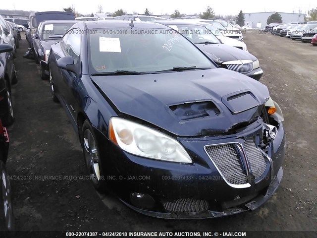 1G2ZM177584242599 - 2008 PONTIAC G6 GXP BLUE photo 1