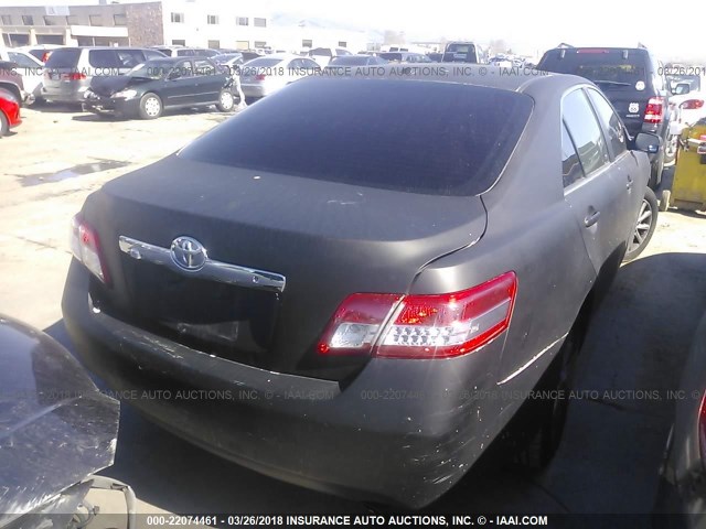 4T4BF3EK9BR118970 - 2011 TOYOTA CAMRY SE/LE/XLE BLACK photo 4